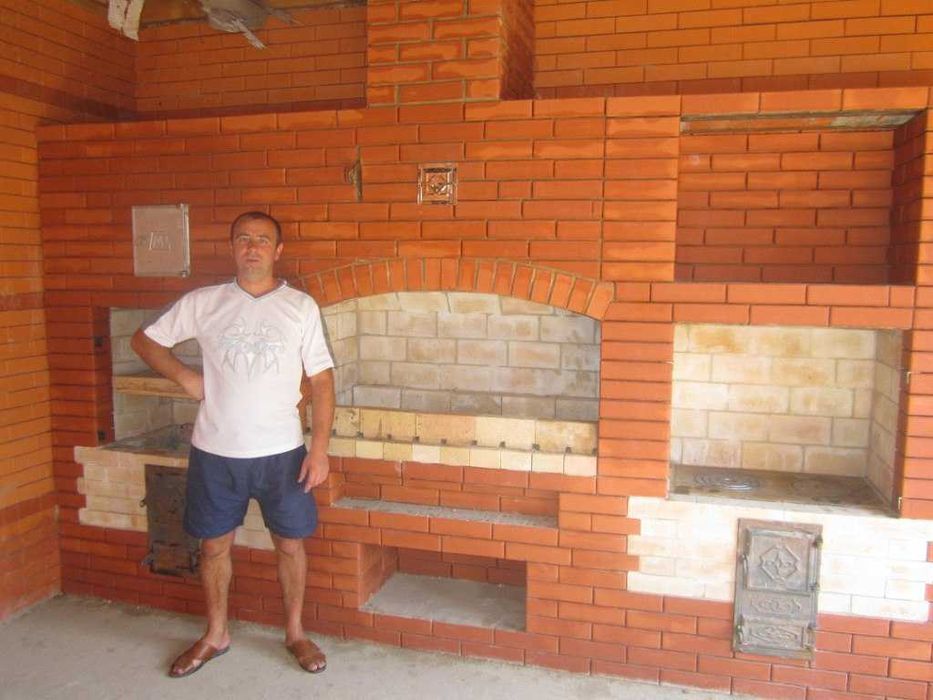 Печи , камины, грубки , барбекю любой сложности