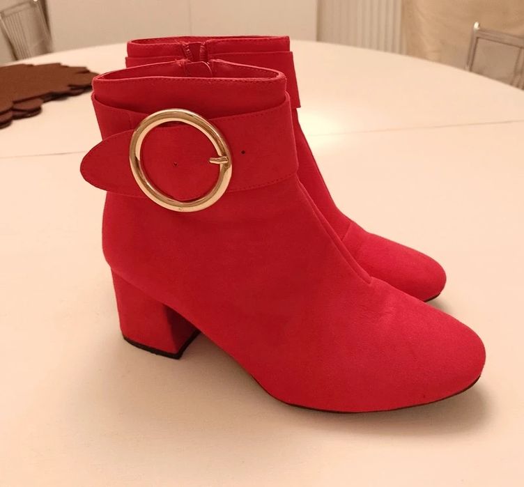 Primark botki z klamrą