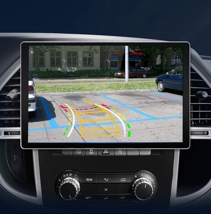 Mercedes Vito W447 – Radio Android 15 13.1" CarPlay Android Auto GPS Nawigacja Stacja Multimedialna WiFi Bluetooth DSP 4G LTE PL 4GB/64GB
