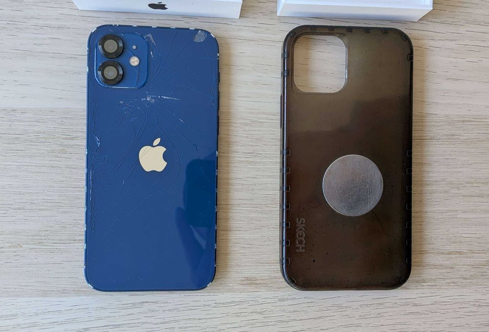 iPhone 12 128GB Funcionando Perfeitamente – Traseira Rachada