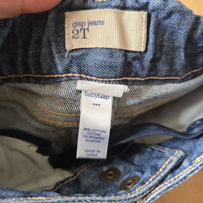 Krótkie spodenki dżinsowe jeans gap 92