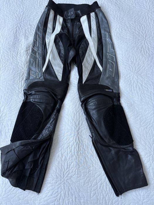 Damskie skorzane spodnie na motocykl marka DiFi