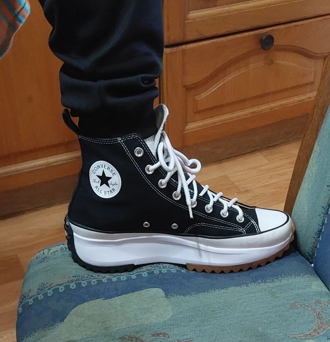 Buty  trampki converse platforma  Run Star Hike okazyjna  cena