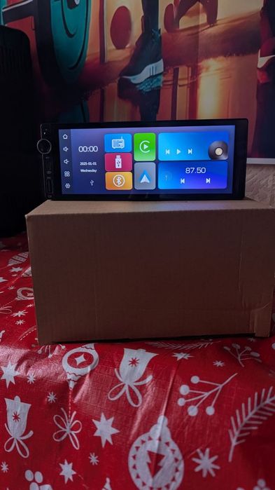 Магнітола 1DIN 6.9" CarPlay Android Auto | Bluetooth | Камера | MP5