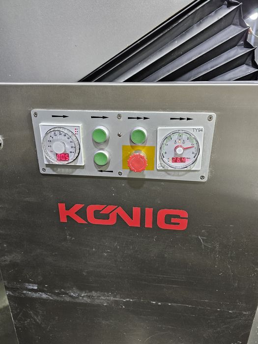 Amassadeira Espiral Dupla Industrial Konig 500L c/ 3 Tinas – Padaria /