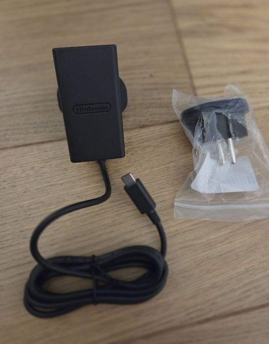 Nowa oryginalna ładowarka Nintendo do Nintendo Switch V1 V2 Oled