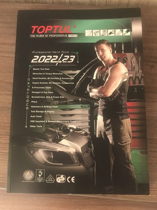 Каталог ручного инструмента TOPTUL