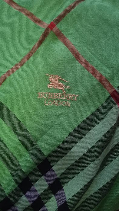 Шарф BURBERRY, шарф барбери лондон зелений