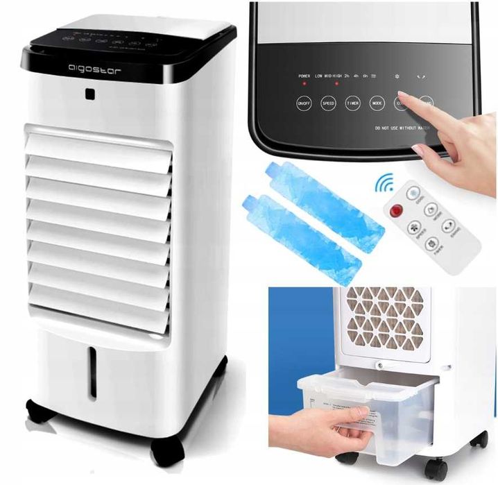 Klimatyzator klimator klimatyzer przenośny 3w1 Aigostar Olaf 330100TRA