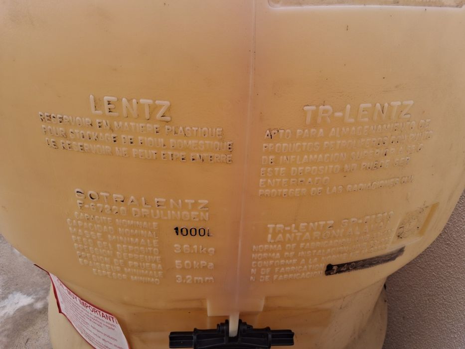 Depósito de Gasóleo 1000 litros