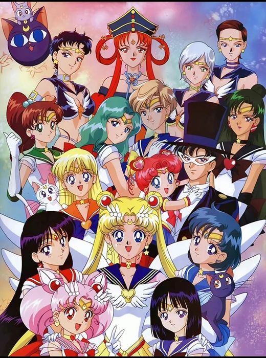 Sailor Moon - DIY zestaw Diamond Paiting 30x40