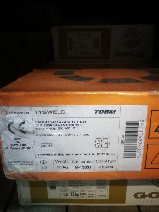 Nowy drut spawalniczy nierdzewny ER308LSI 1,0 mm-15 kg Opole