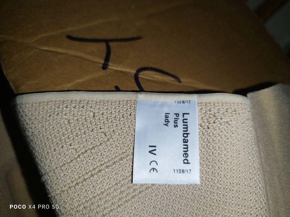 Pas ortopedyczny krzyzowo-ledzwiowy , orteza