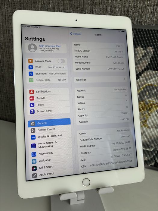 Apple Ipad Pro 9,7 на 128 Gb LTE #149