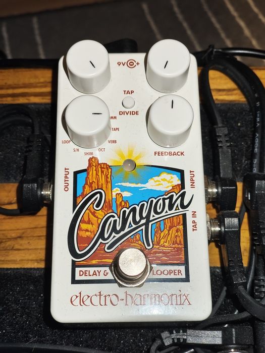 Electro-Harmonix Canyon  |  gitarowy efekt delay  |   EHX canyon