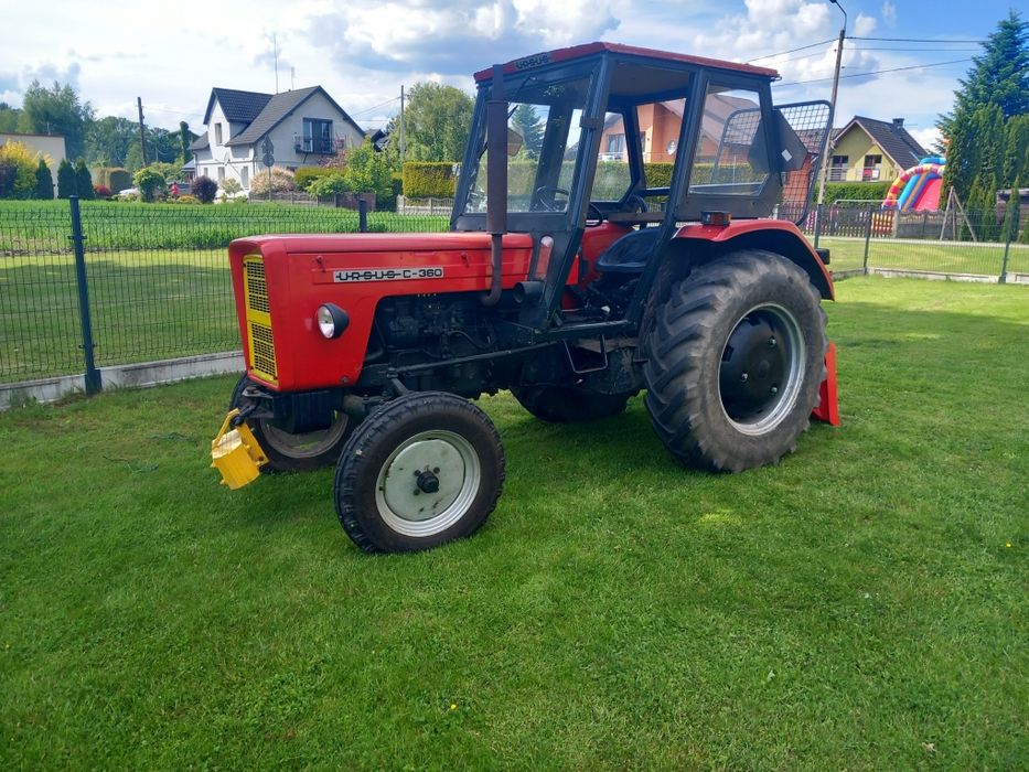 Ursus c 355 wciągarka krpan 4 si ciągnik c360