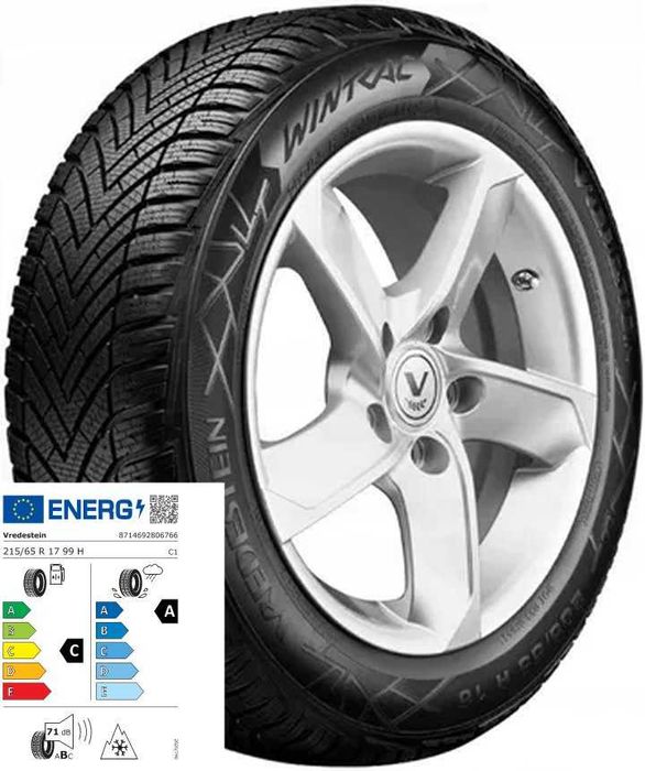 Nowe koła zimowe MOPAR OEM JEEP 17 5x110 opony Vredestein 215/65/17