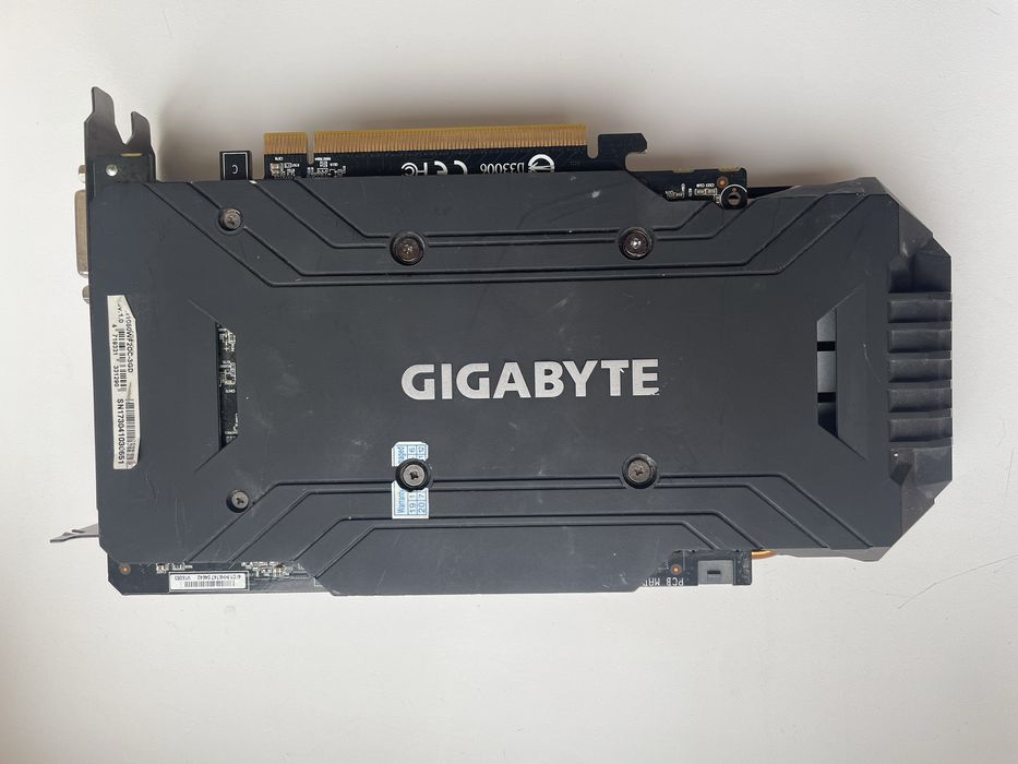 Видеокарта Gigabyte GeForce GTX 1060 Windforce 3gb