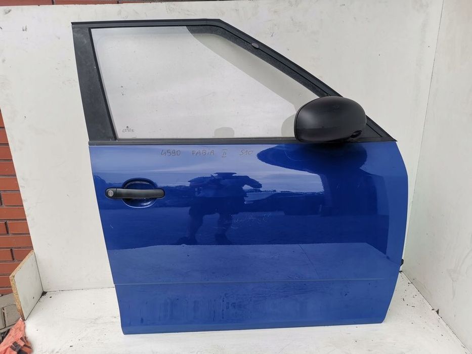 skoda fabia ii drzwi prawe przednie przód 4590