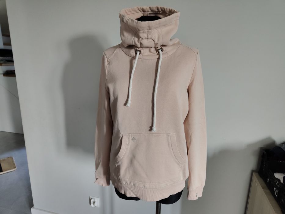 Cropp jasnoróżowa bluza damska kangurka XL 42