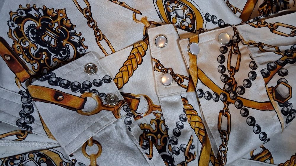 Koszula jedwab Cache/Roz XL/L