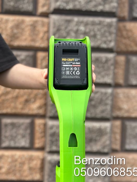 Акумуляторний тример Procraft Pta 24/2 Bl