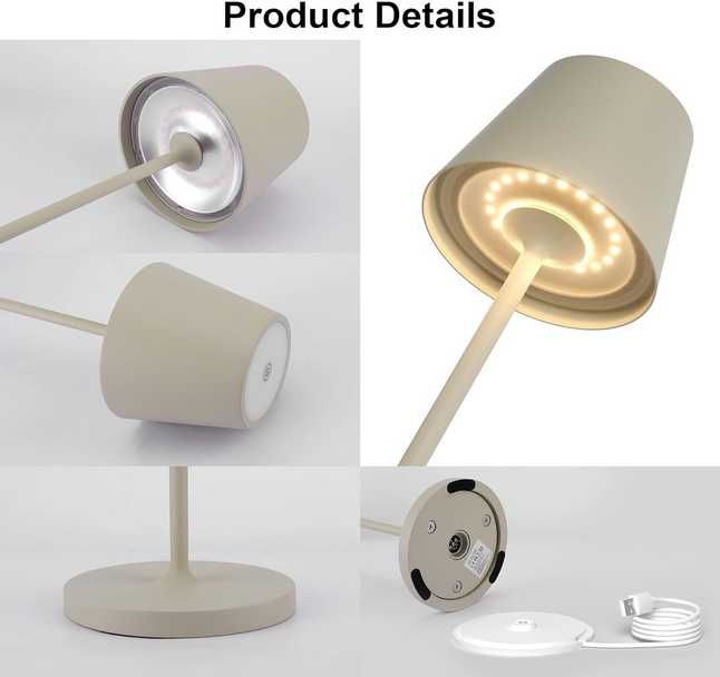 Lampa biurkowa LED z baterią