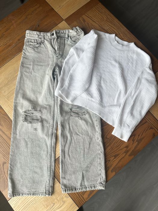 Набір джинси та светр дівчинка, р. 150