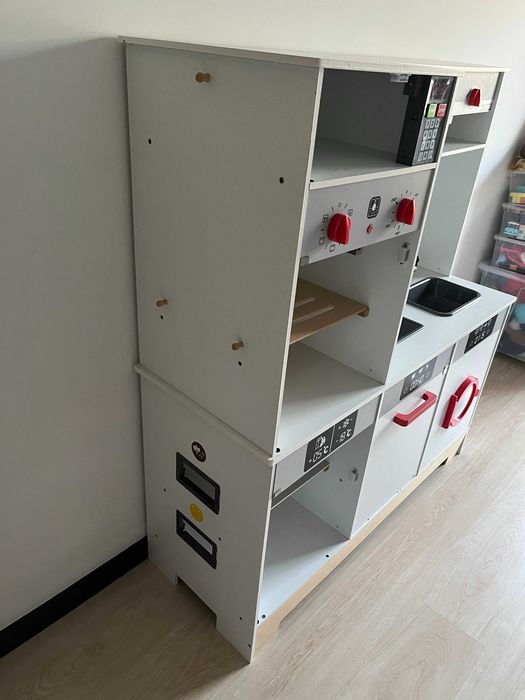 Cozinha de Brincar em Madeira - LIDL faz de conta cozinheiros - COMPLETA