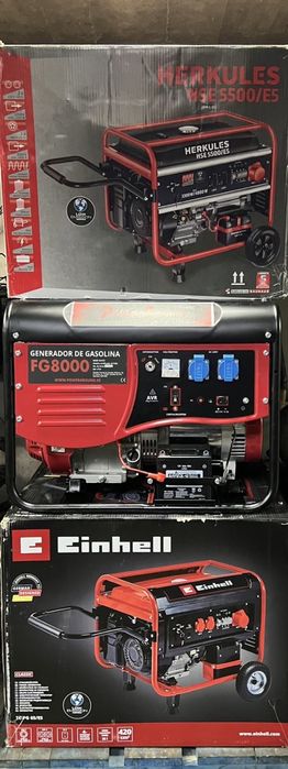 Генератори 4.8; 5.5; 6.5 кВт в Наявності! Генератор бензиновий