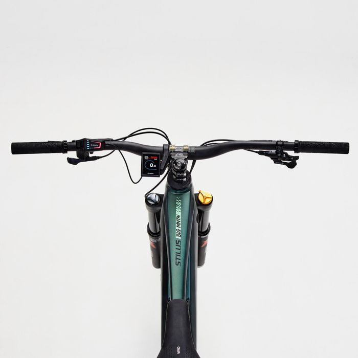Rockrider Stilus E-Big Mountain All-Suspension Electric Mountain Bike Sram NX 12V 750Wh 27.5'' 29'' Green