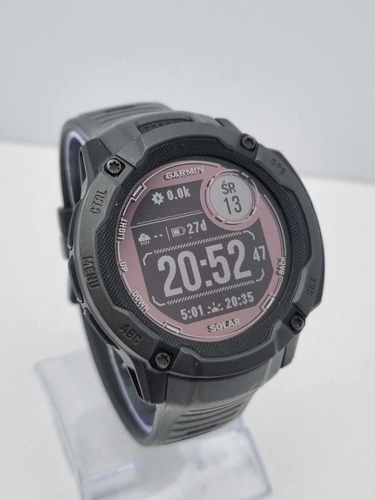 Smartwatch Zegarek Męski GARMIN Instinct 2x Solar SZARY MIL-STD-810