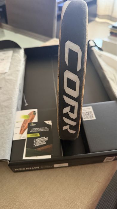 Raquete padel Cork Premium Hybrid II - 364 gr