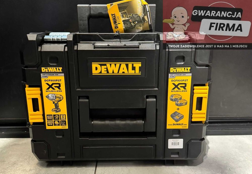 Klucz Udarowy DEWALT DCF 900 P2T | nowy |