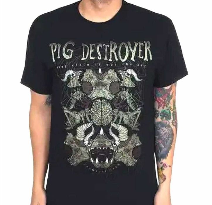 T-shirts de Carphatian Full Moon e Pig Destroyer
