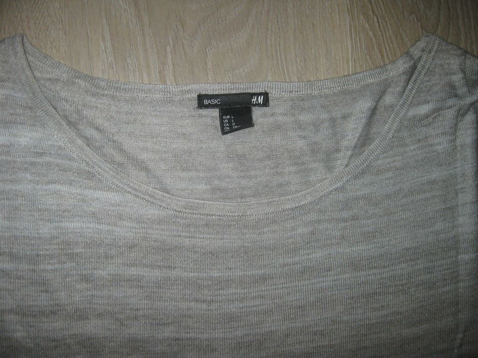 H&M Basic sweter oversize rozmiar L