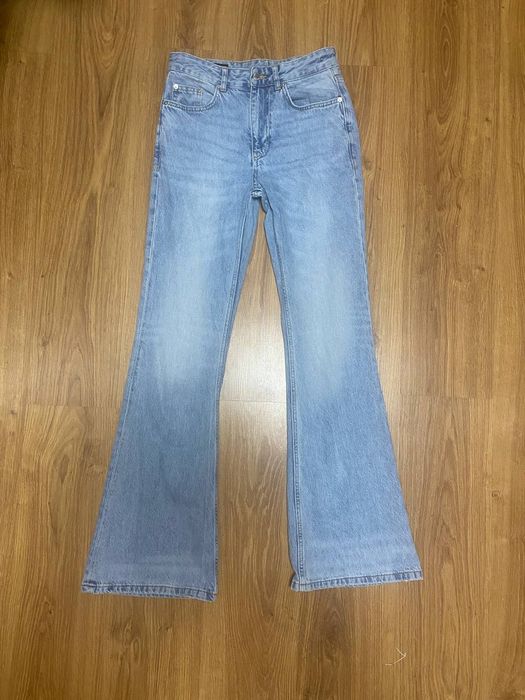 Джинси кльош блакитного кольору PULL AND BEAR