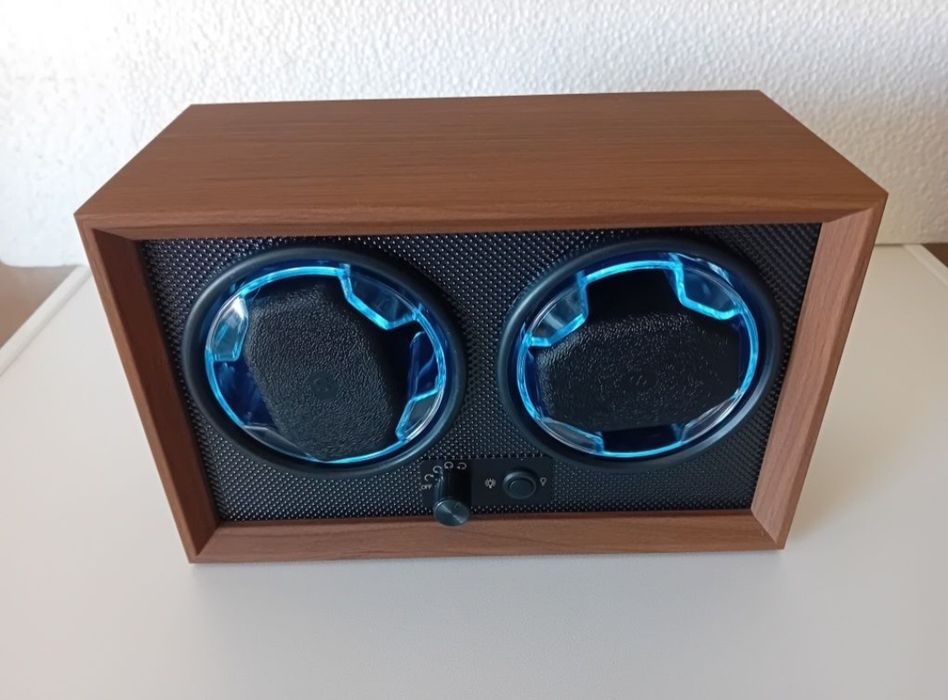 Watch Winder 2 Relógios Hamilton Rolex Seiko Oris Citizen Tissot Zeno