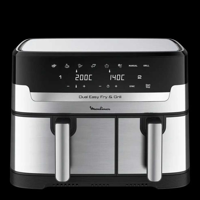 Air fryer Moulinex - Dual Easy Fry & Grill