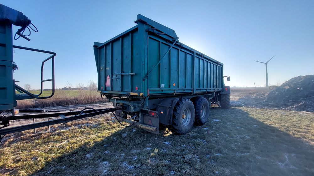 Przyczepa wywrotka trzystronna Krampe tandem