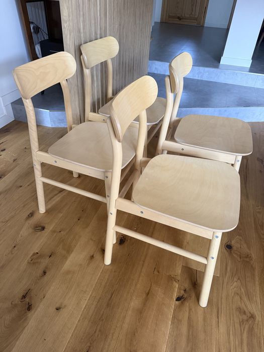 IKEA RÖNNINGE – krzesła brzozowe, stan bardzo dobry
