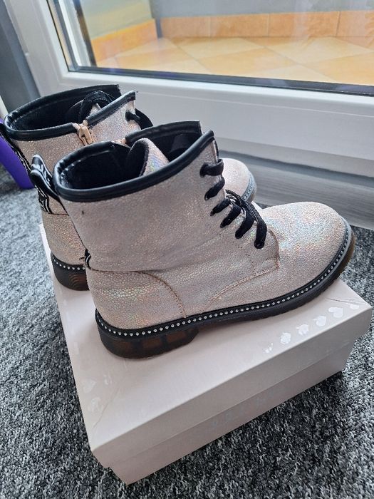 Buty zimowe dziewczęce