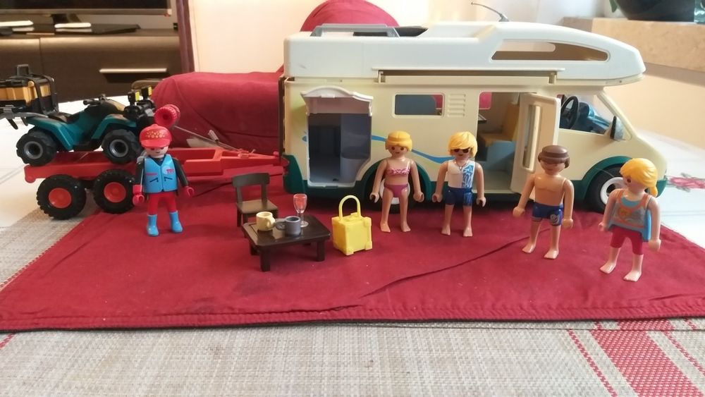 Playmobil caravana e mota