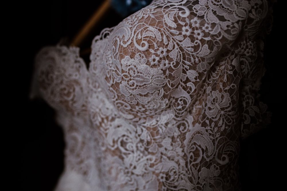 Suknia ślubna z gorsetem