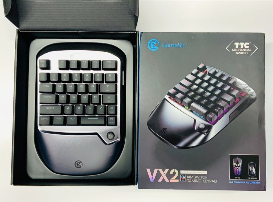 Кейпад GameSir VX2 AimSwitch з RGB для PS4, Xbox, Nintendo, ПК, механі