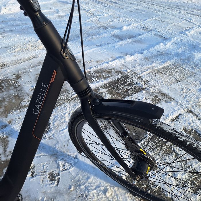 Rower  holenderski gazelle orange c8 bdb