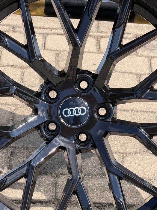 Nowe koła zimowe 20 cali Audi A6 S6 A7 S7 Q3 SQ3 całe czarne połysk