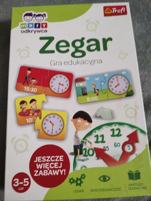 Gra edukacyjna zegar
