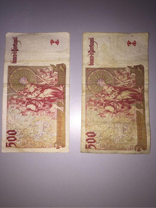 7 notas de escudos64585823216643124