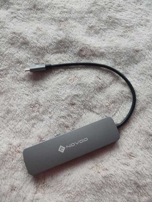 NOVOO Adapter USB C Hub HDMI USB C z 100 W PD